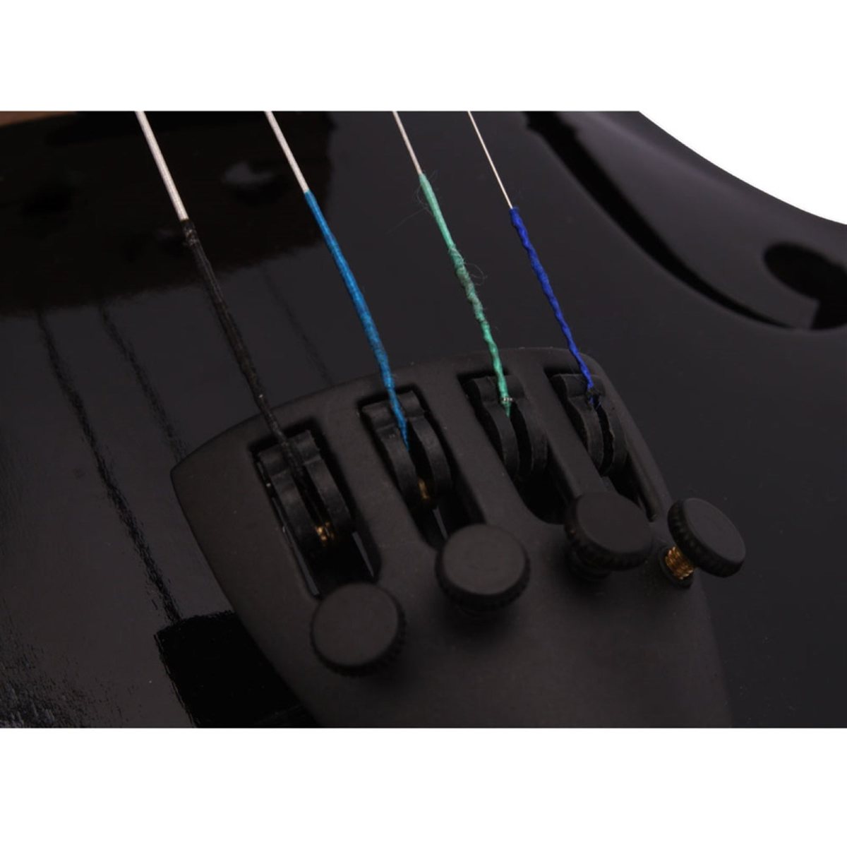 Midnight Series 4/4 Full-Size Black Acoustic Violin Pack