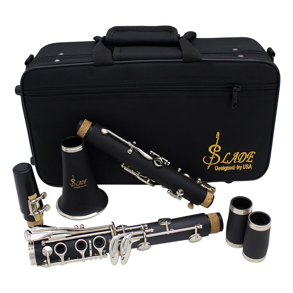 SLADE Professional 17-Key B♭ Beginner Clarinet Set