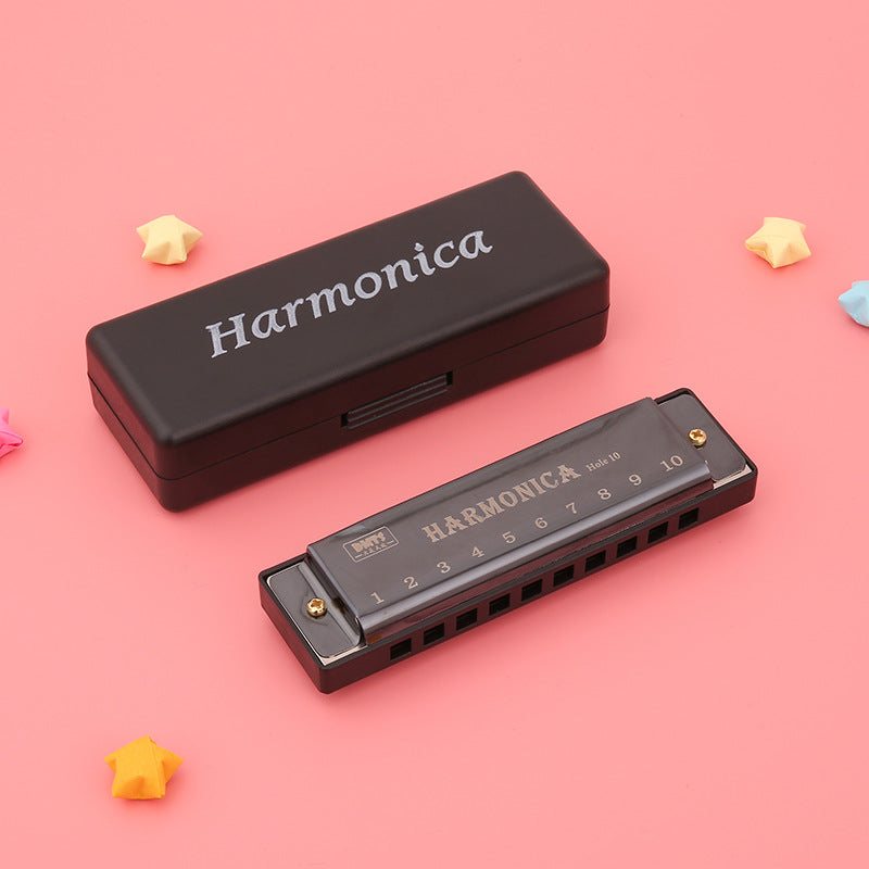 Beginner’s 10-Hole Diatonic Harmonica Set