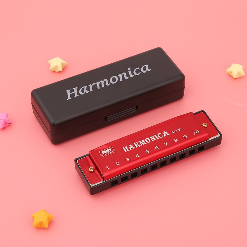 Beginner’s 10-Hole Diatonic Harmonica Set