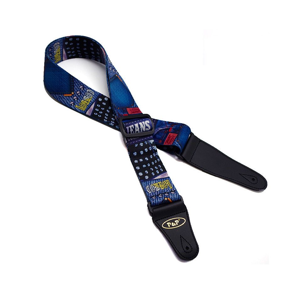 P&P "Titan" Graphic Guitar & Bass Strap