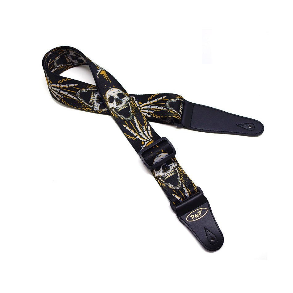 P&P "Titan" Graphic Guitar & Bass Strap