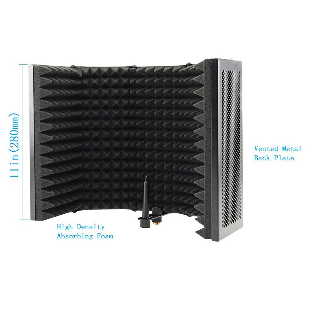 StudioPro 5-Panel Microphone Isolation Shield