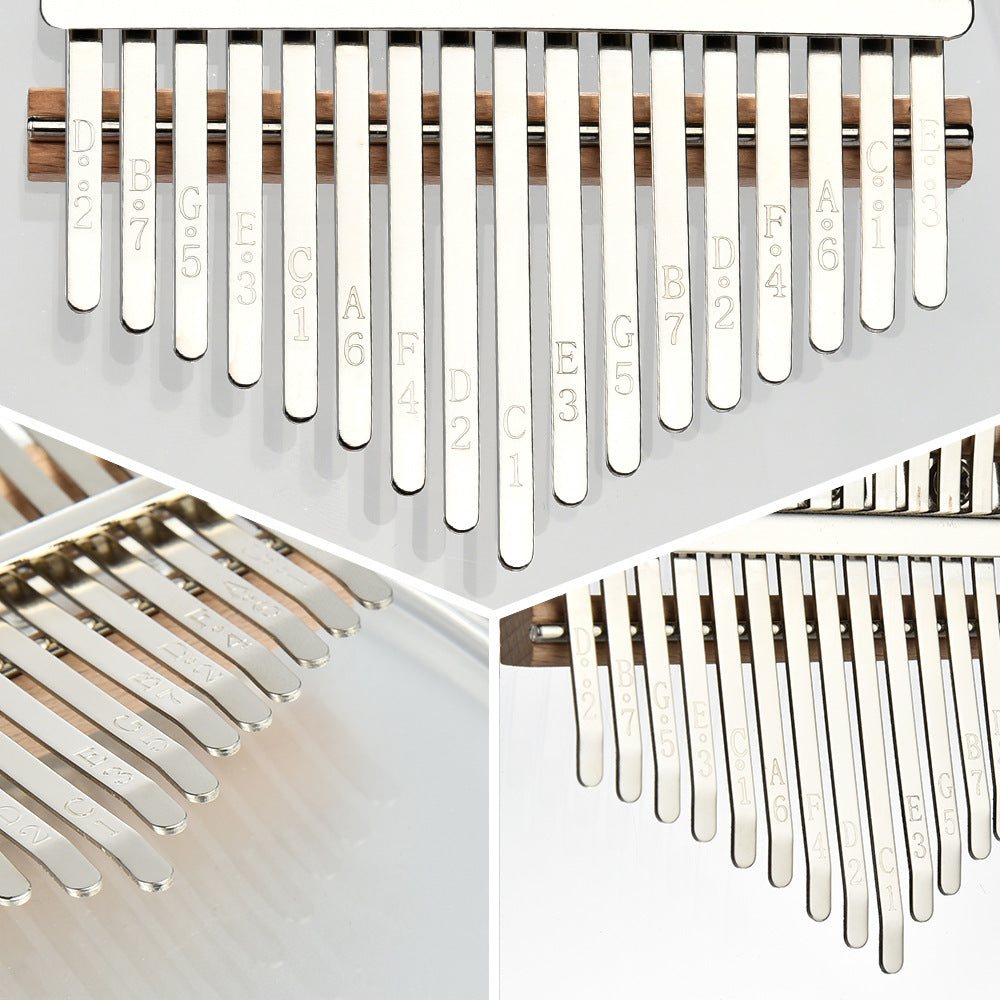 Clear Harmony 17-Key Acrylic Kalimba
