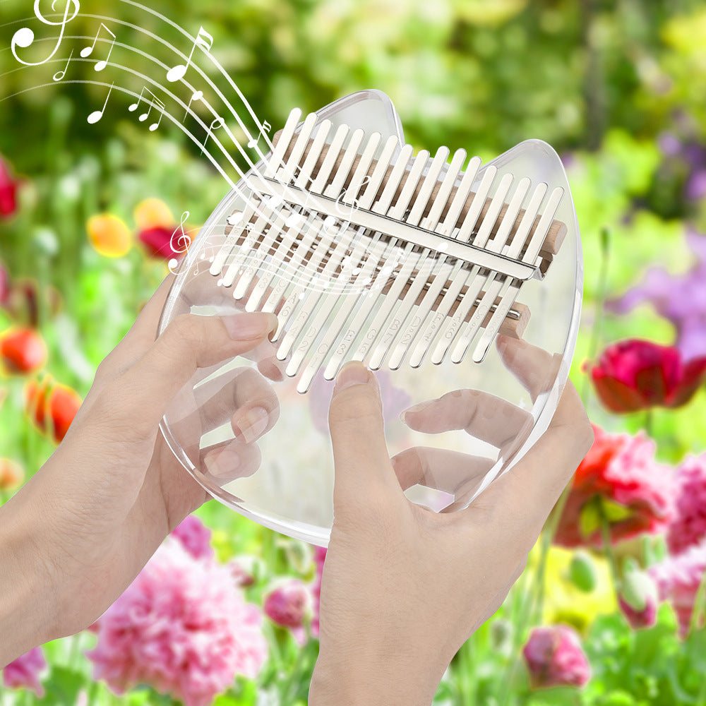 Clear Harmony 17-Key Acrylic Kalimba