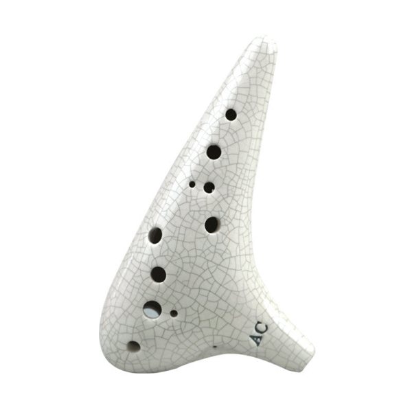 Artisan Hand-Painted 12-Hole Alto C Ocarina