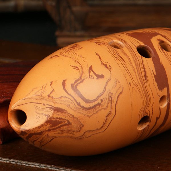 Marbled Terra-Cotta “Fantasy Rock” Xun